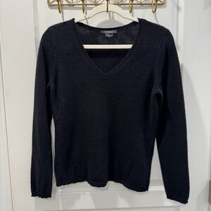 Ann Taylor Black Cashmere Sweater